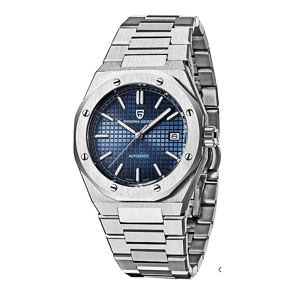 Relógio Masculino Prata Celeste Pagani Design