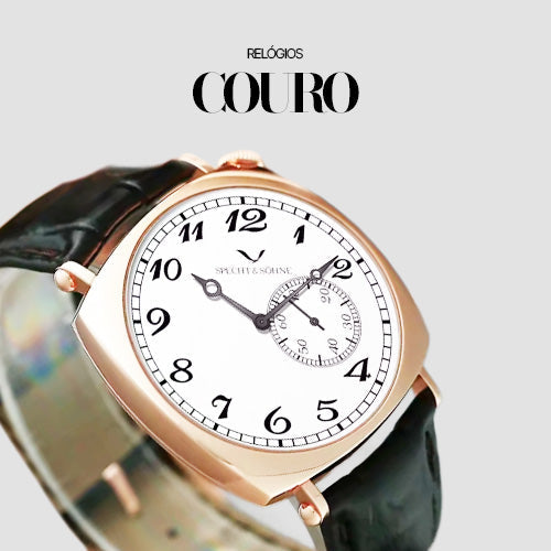 Relógios Masculinos com Pulseira de Couro