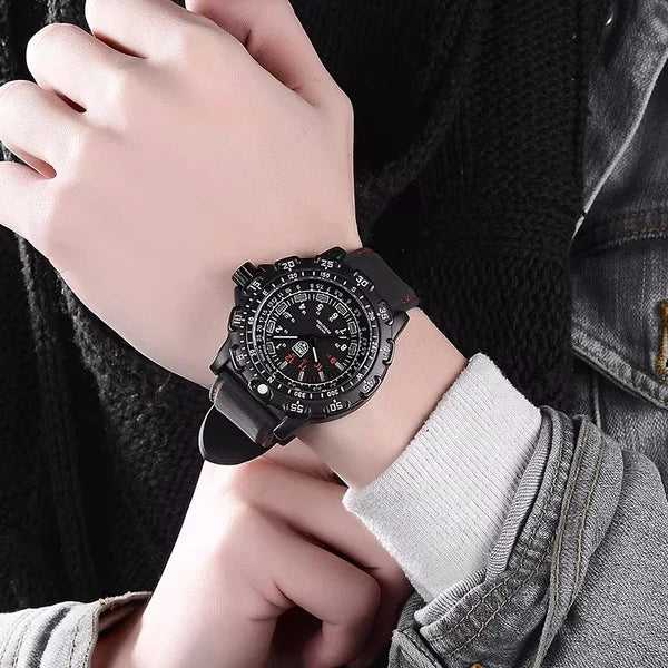 Rel?gio Addiesdive masculino Alpha Preto - uso no pulso