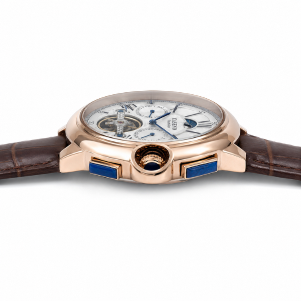 Relogio Masculino Caseno Versailles Tourbillon