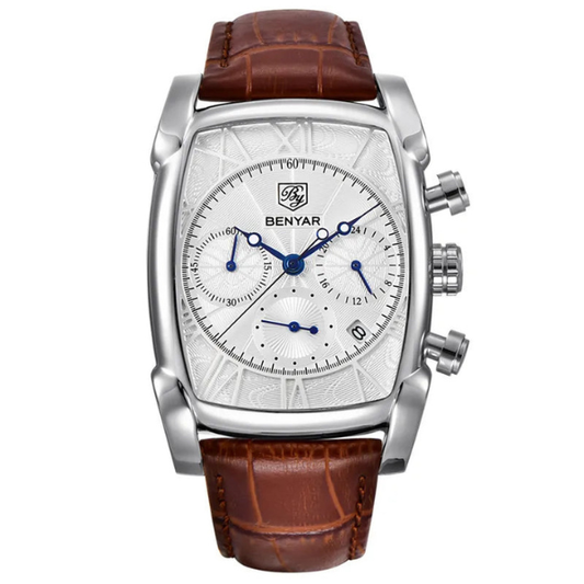 Relógio Quadrado Masculino Benyar Firenze