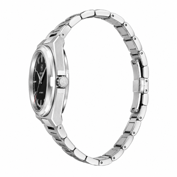 Relógio Masculino Prata Benyar Capri Black