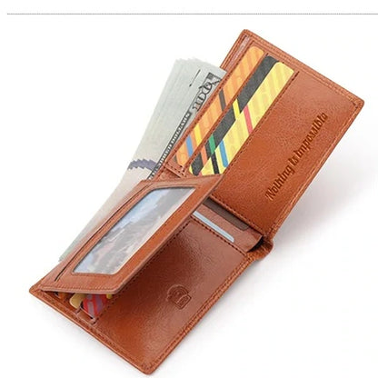 interior de carteira masculina HumerPaul com cartoes e dinheiro