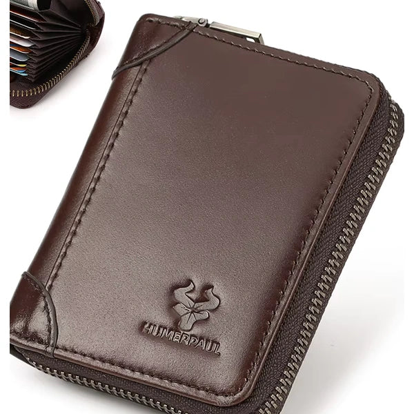 carteira masculina HumerPaul cafe em fundo branco