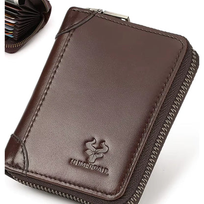 carteira masculina HumerPaul cafe em fundo branco