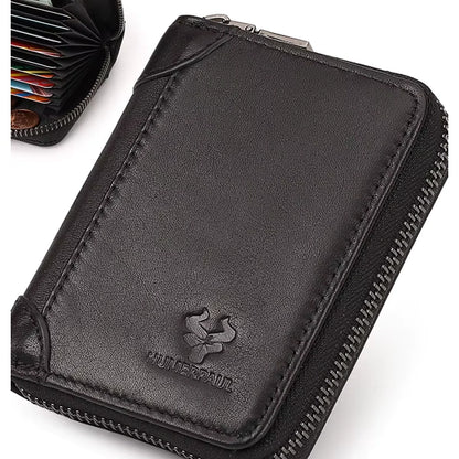 carteira masculina HumerPaul preta em fundo branco