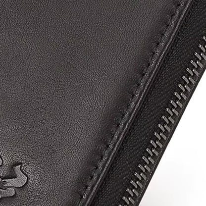 perfil compacto da carteira masculina HumerPaul preta