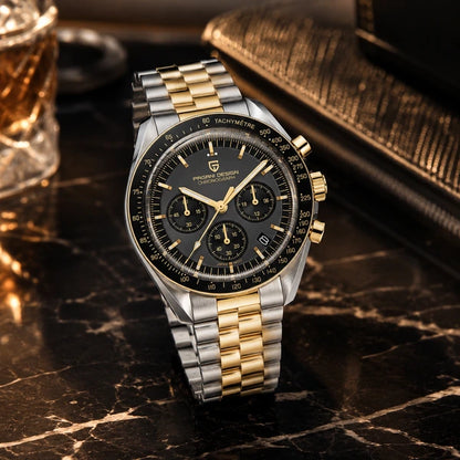 relogio masculino de luxo Lunario Pagani Design Preto - Lifestyle luxuoso
