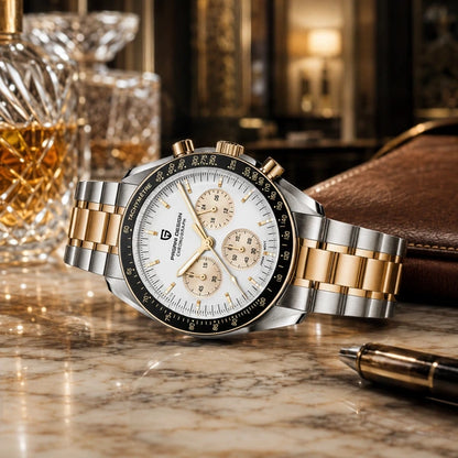 relogio masculino executivo Lunario Pagani Design Branco - Lifestyle executivo