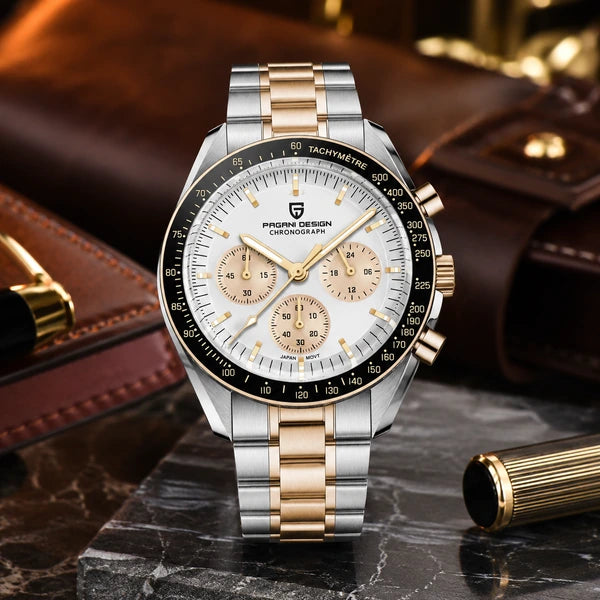 relogio premium masculino Lunario Pagani Design Branco - Lifestyle premium