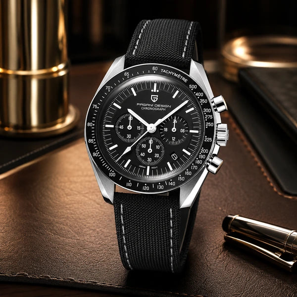 relogio premium masculino Lunario Pagani Design Preto - Lifestyle premium