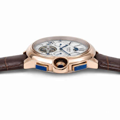 relógio para homem Caseno Versailles Tourbillon - detalhe da pulseira