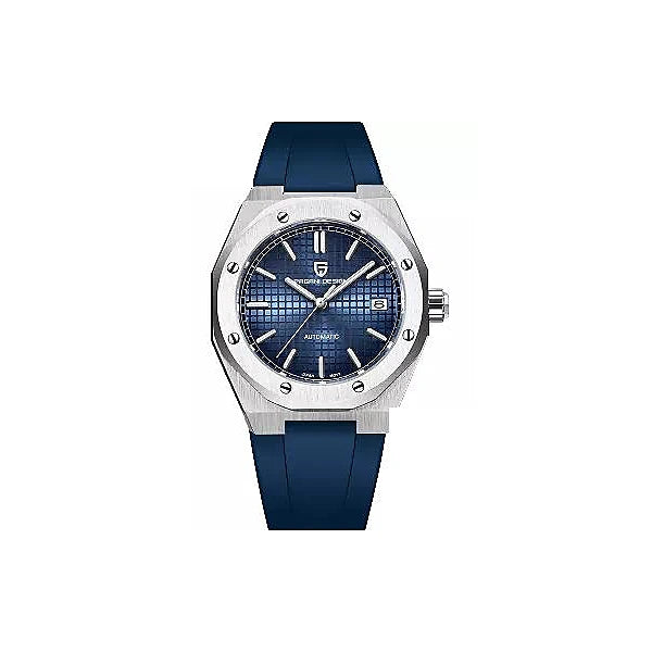 relogio masculino pagani design Celeste Pagani Design - frontal em fundo branco