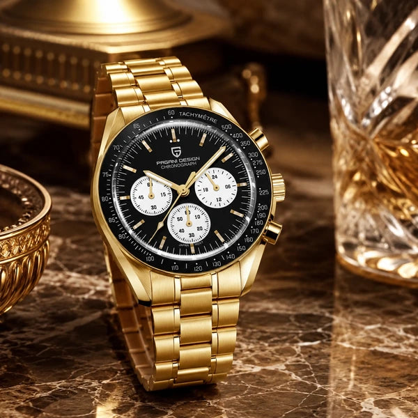 relogio premium masculino Lunario Pagani Design Preto - Lifestyle premium