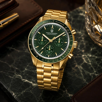 relogio premium masculino Lunario Pagani Design Verde - Lifestyle premium