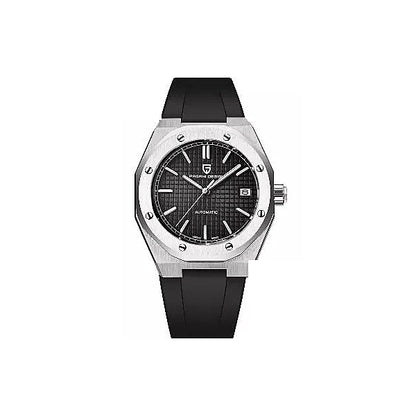 relogio masculino preto Nero Pagani Design - frontal em fundo branco