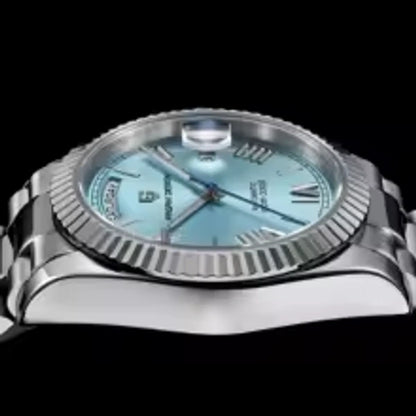 Relógio Masculino Pagani Design Imperiale 36 Ice Blue - foto real do perfil lateral