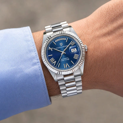Relógio Masculino Pagani Design Imperiale Azul - relógio no pulso