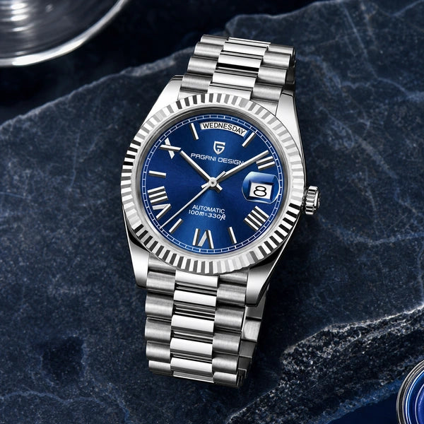 Relógio Masculino Pagani Design Imperiale Azul - composição lifestyle luxuosa