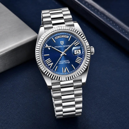 Relógio Masculino Pagani Design Imperiale Azul - composição lifestyle premium