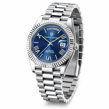 Relógio Masculino Pagani Design Imperiale Azul - ângulo de três quartos