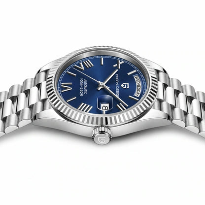 Relógio Masculino Pagani Design Imperiale Azul - vista lateral da caixa