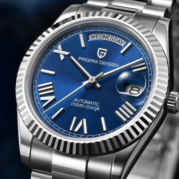 Relógio Masculino Pagani Design Imperiale Azul - detalhe do mostrador