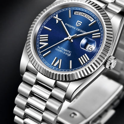 Relógio Masculino Pagani Design Imperiale Azul - detalhe da pulseira