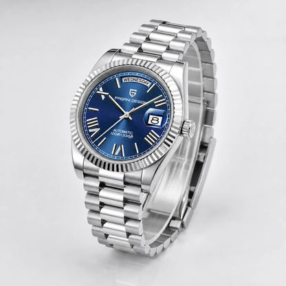 Relógio Masculino Pagani Design Imperiale Azul - ângulo alternativo do relógio completo