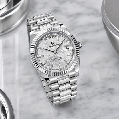 Relógio Masculino Pagani Design Imperiale Meteorito Branco - composição lifestyle luxuosa