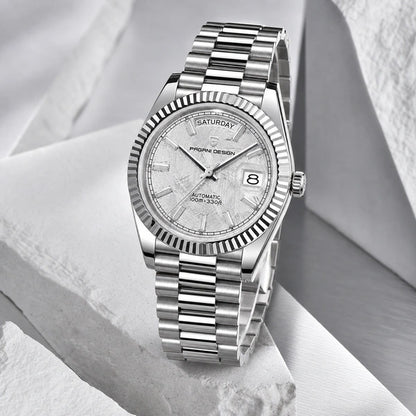 Relógio Masculino Pagani Design Imperiale Meteorito Branco - composição completa do produto