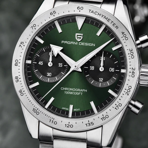 PD-1766 verde com detalhes do mostrador