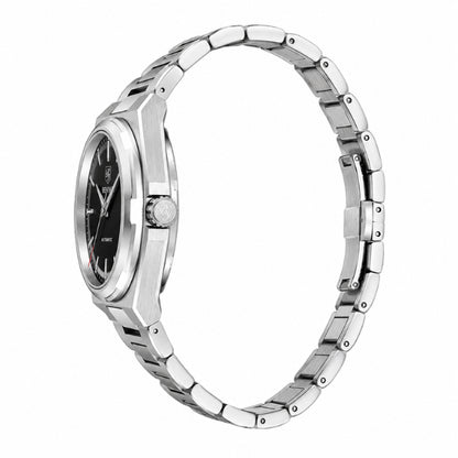 relógio de pulso masculino Benyar Capri Black - perfil do relógio