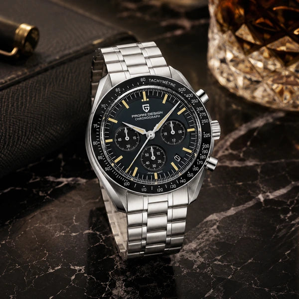 relogio masculino de luxo Lunario Pagani Design Azul Marinho - Lifestyle luxuoso