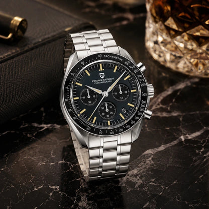 relogio masculino de luxo Lunario Pagani Design Azul Marinho - Lifestyle luxuoso