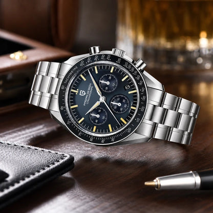 relogio masculino executivo Lunario Pagani Design Azul Marinho - Lifestyle executivo