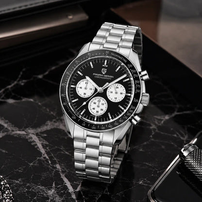 relogio masculino de luxo Lunario Pagani Design Preto Panda - Lifestyle luxuoso