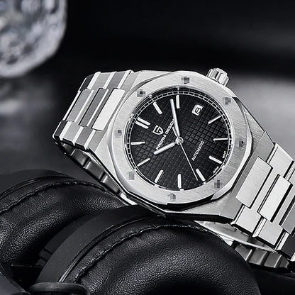 relogio masculino de luxo Prata Nero Pagani Design - lifestyle premium