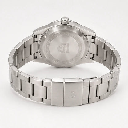 Caseback acetinado com pulseira aberta