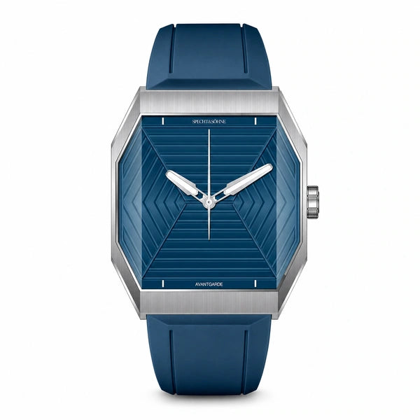 Relógio Masculino Specht & Söhne Avant-Garde Azul - vista frontal em fundo branco