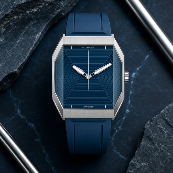 Relógio Masculino Specht & Söhne Avant-Garde Azul - composição lifestyle luxuosa