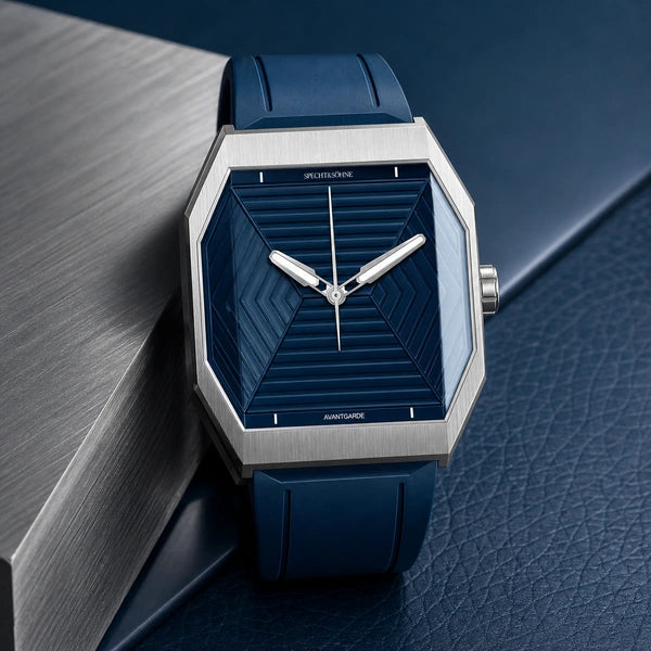 Relógio Masculino Specht & Söhne Avant-Garde Azul - composição lifestyle premium