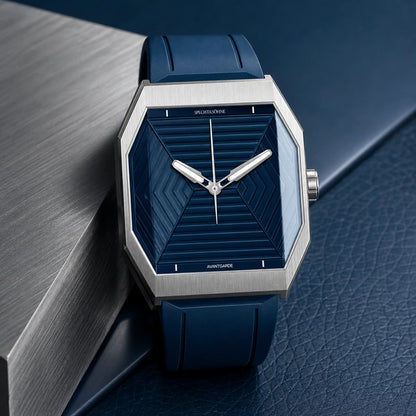 Relógio Masculino Specht & Söhne Avant-Garde Azul - composição lifestyle premium