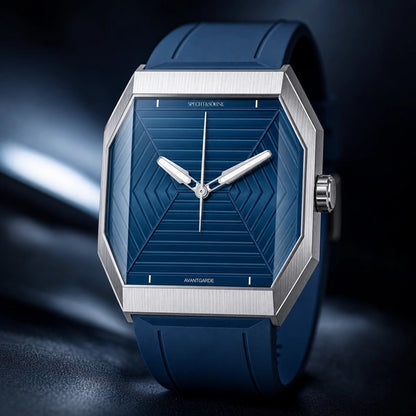 Relógio Masculino Specht & Söhne Avant-Garde Azul - detalhe do acabamento