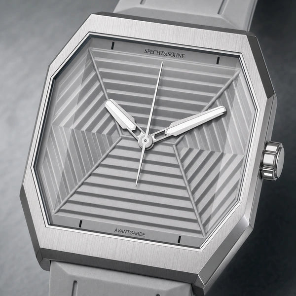 Relógio Masculino Specht & Söhne Avant-Garde Cinza - detalhe do mostrador