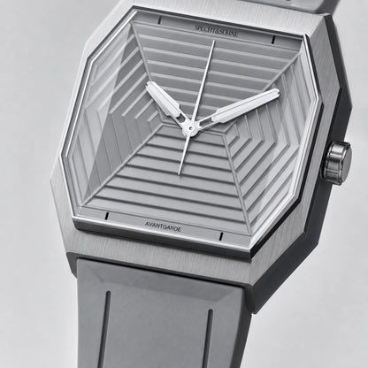 Relógio Masculino Specht & Söhne Avant-Garde Cinza - detalhe da pulseira
