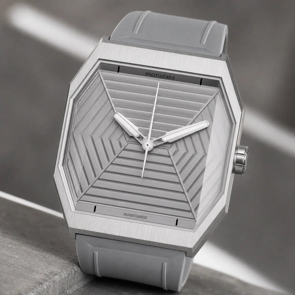 Relógio Masculino Specht & Söhne Avant-Garde Cinza - detalhe do acabamento