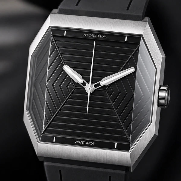 Relógio Masculino Specht & Söhne Avant-Garde Preto - detalhe do mostrador