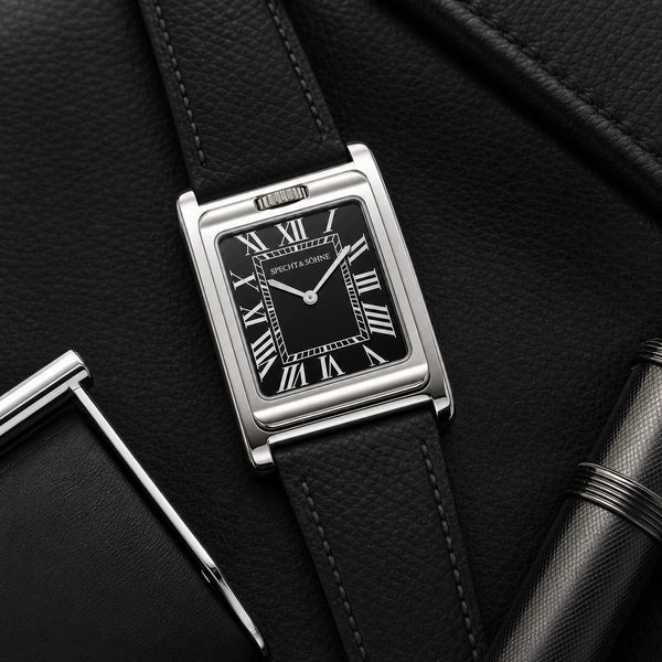 Relógio Masculino Specht & Söhne DuoVista BlackGreen Reversível - composição lifestyle premium