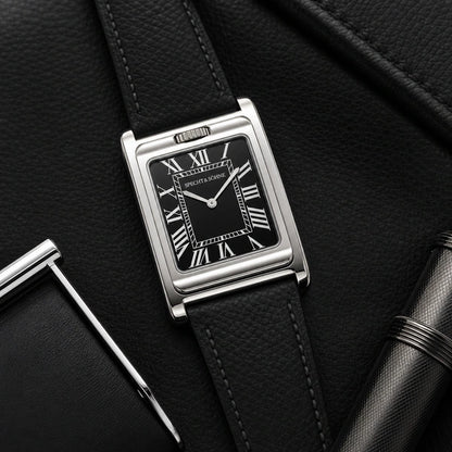 Relógio Masculino Specht & Söhne DuoVista BlackGreen Reversível - composição lifestyle premium